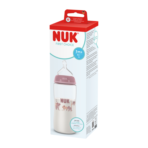 First Choice fľaša s kontrolou teploty 300 ml Nuk