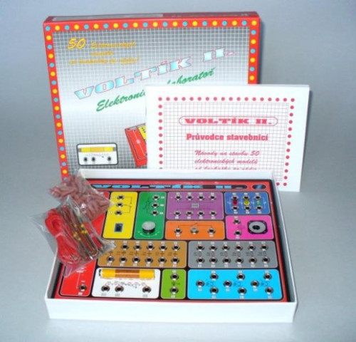 Voltík II - elektronická stavanica