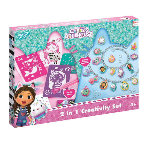 Kreatívna súprava 2v1 Totum Gabby's Dollhouse