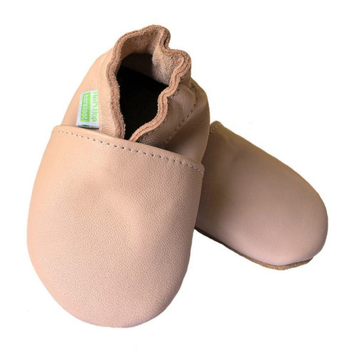 Kožené capáčky Barefoot Veľ. L (12-18 mes.) Hopi Hop
