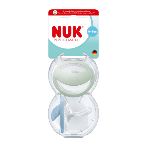 Cumlík Perfect Match 0-6 m 2 ks v boxe Nuk