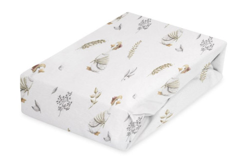 Bavlnená prestieradlo s gumou Print 60 x 120 cm Babymatex