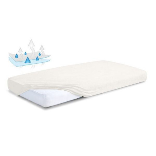 Nepremokavé prestieradlo froté 70 x 140 cm Babymatex