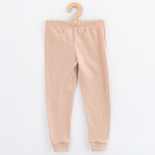 Detské bavlnené pyžamko New Baby beige dino