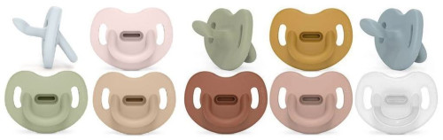 Cumlík anatomický silikón 6-18 m SX PRO Colour Essence Suavinex