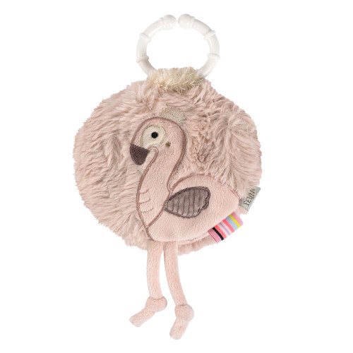 Plyšová knižka plameniak, Pink Baby Fehn