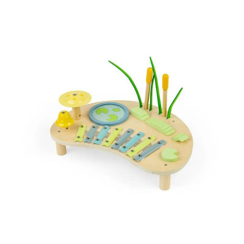 Hudobný stolček Džungľa Bigjigs Toys