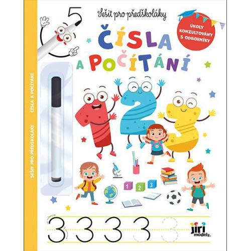 Zošit pre predškolákov Čísla a počítanie