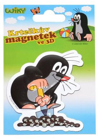Krtkova magnetka 3D