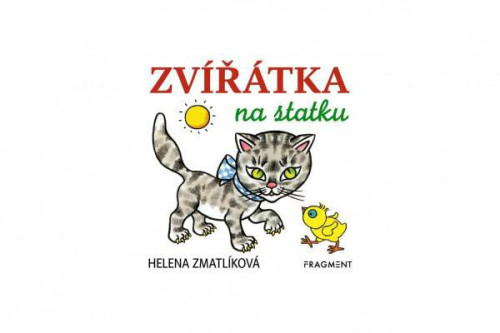 Knižka leporelo SK text - Zvieratká na statku