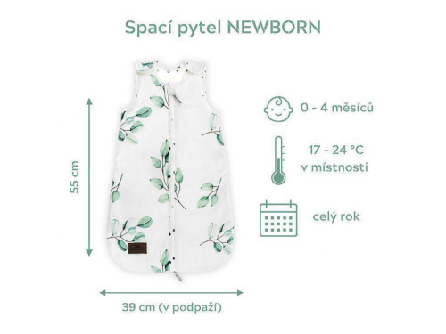 Spací vak Newborn Vintage Sleepee