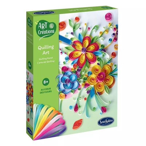 Kvety Sentosphere Quilling Art