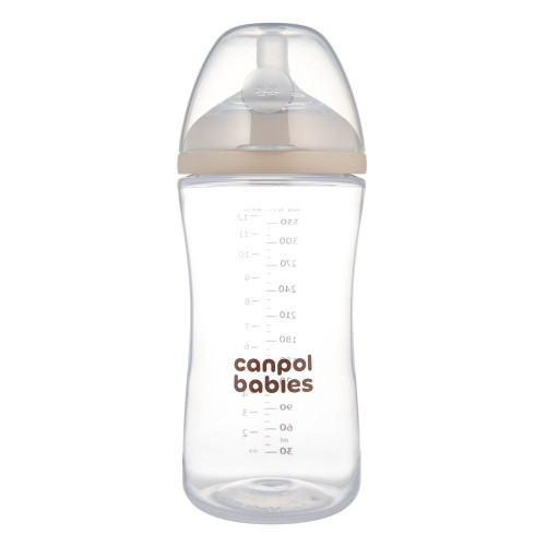 Fľaša antikoliková Natural Shape 330 ml Canpol babies