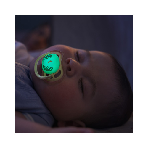 Cumlík Ultra air nočný 0-6 m neutral, 2 ks Philips Avent