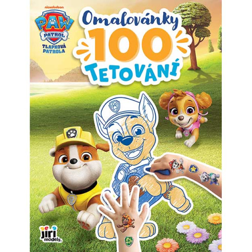 Omaľovánky a 100 tetovaní Tlapková patrola