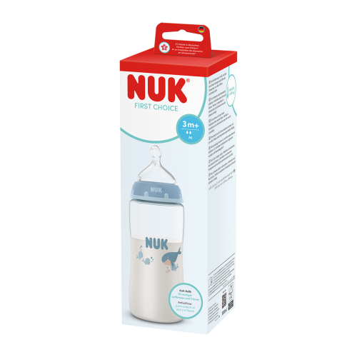 First Choice fľaša s kontrolou teploty 300 ml Nuk