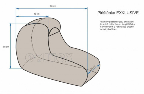 Pláštenka Exclusive Emitex