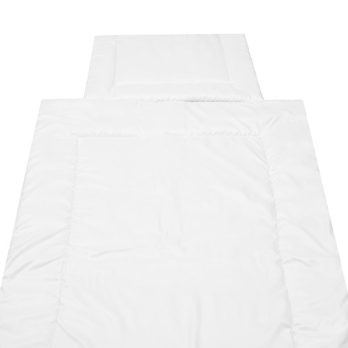 Luxusné výplne z mikrovlákna vankúš a perinka 90 x 120 cm biela New Baby