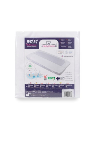 Jersey chránič matraca 80 x 160 cm Babymatex