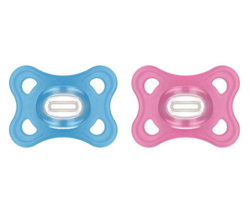 Cumlík Comfort silikón 2-6 m MAM so sterilizačným boxom
