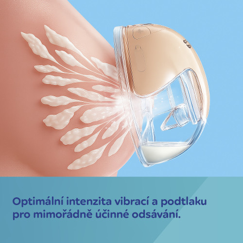 Elektrická odsávačka materského mlieka do podprsenky SmartSense Canpol babies