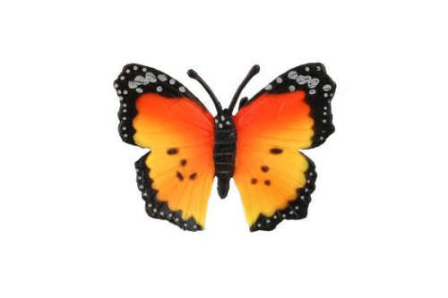 Motýľ Monarcha africký (babočka) zooted plast 7 cm