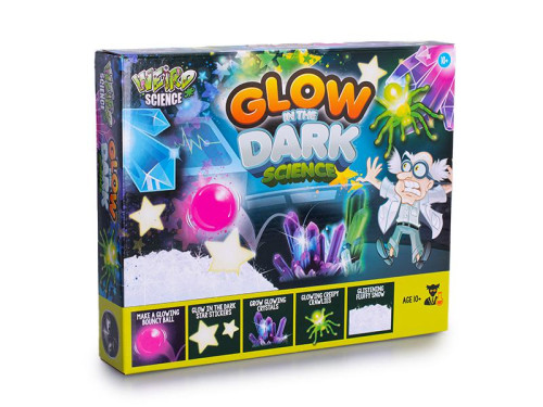 Glow in the dark - sada pokusov v krabičke