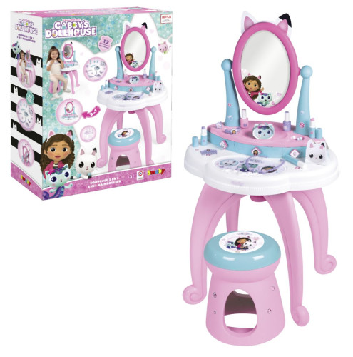 Toaletný stolík so stoličkou 2v1 Gabby´s Dollhouse