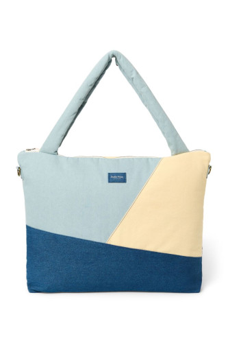 Patchwork Diaper Bag - prebaľovacia taška Denim Studio Noos