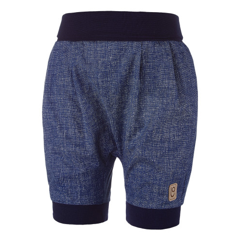 Šortky tenké háremky denim vzor Little Angel
