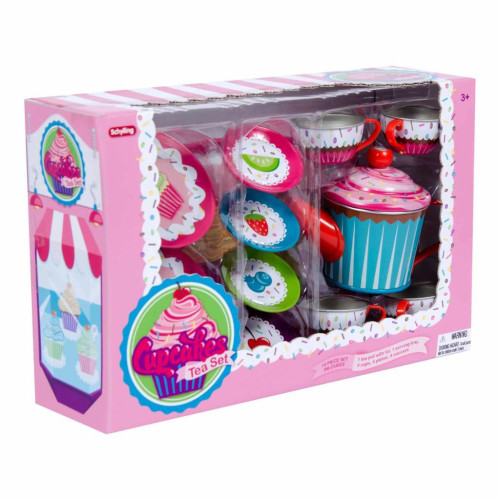 Čajová súprava zdobené muffinmi Schylling