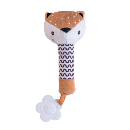 Pískatko / hryzátko plyš 25 cm 0 m+ Babyted