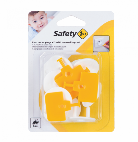 Ochrana elektrickej zásuvky 12 ks Safety 1st
