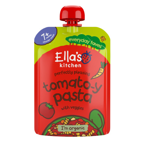 BIO Paradajkové cestoviny so zeleninou 130 g Ella's Kitchen