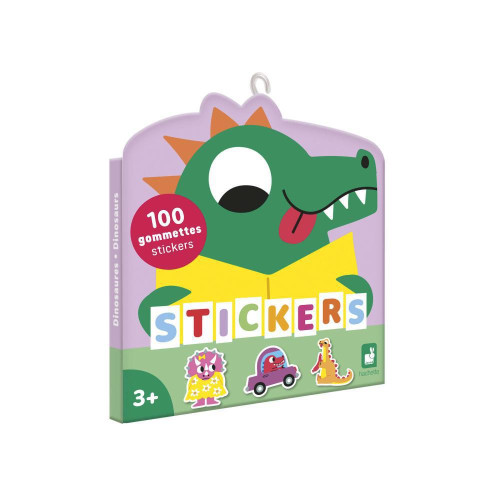 Samolepky Dinosaury 100 ks Janod