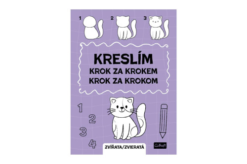 Pracovný zošit Kreslím krok za krokom zvieratá