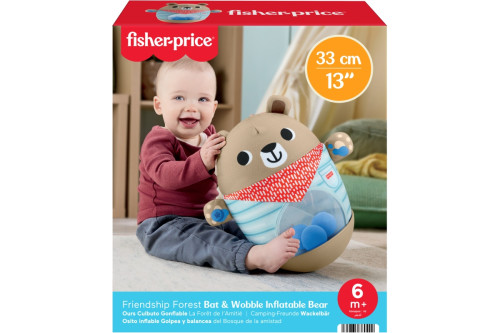 Hojdací medvedík Fisher Price