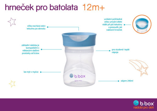 Univerzálna sada na pitie 3v1 240 ml B.box