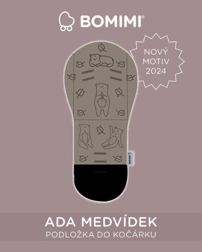 Podložka Ada Medveď Bomimi