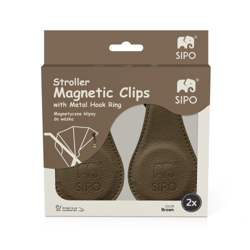 Magnetické klipy na kočík 2 ks Sipo