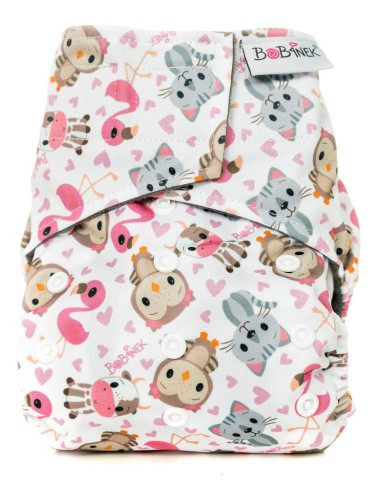 Vrecková AIO plienka Premium suchý zips Bobánok
