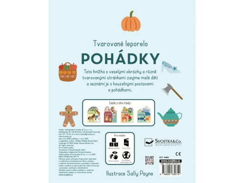 Tvarované leporelo Rozprávky