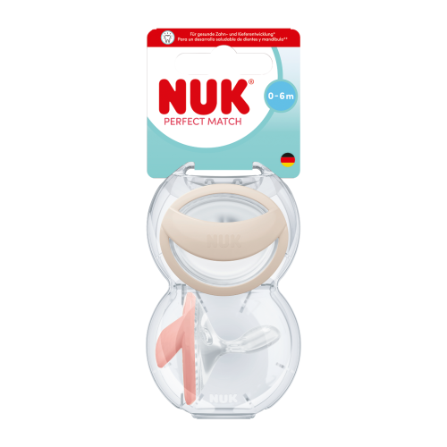 Cumlík Perfect Match 0-6 m 2 ks v boxe Nuk