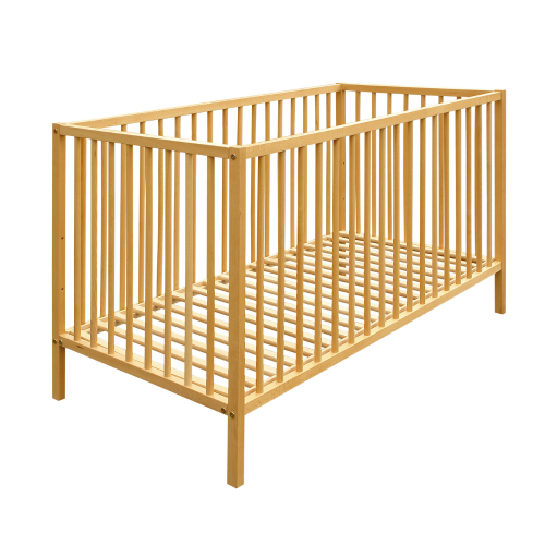 Postieľka drevená Nela Beech Wood 120 x 60 cm Petite & Mars