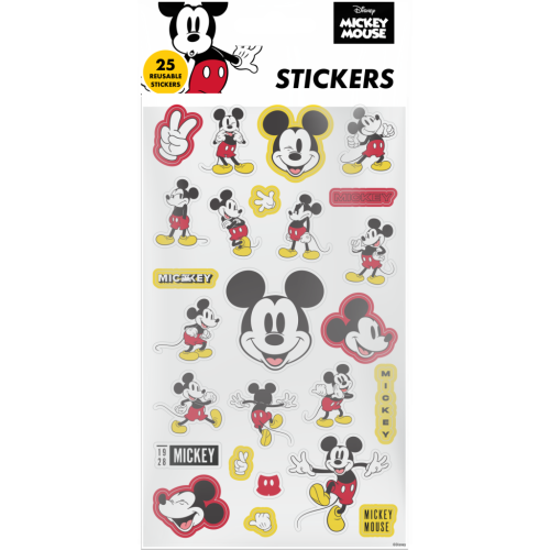 Mickey Mouse samolepky