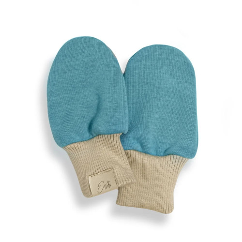 Detské rukavice zateplené Warmkeeper Teal modré Esito