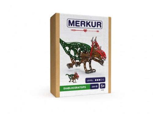 Stavebnica Diabloceratops 284 ks v krabici 13x18x5 cm Merkúr
