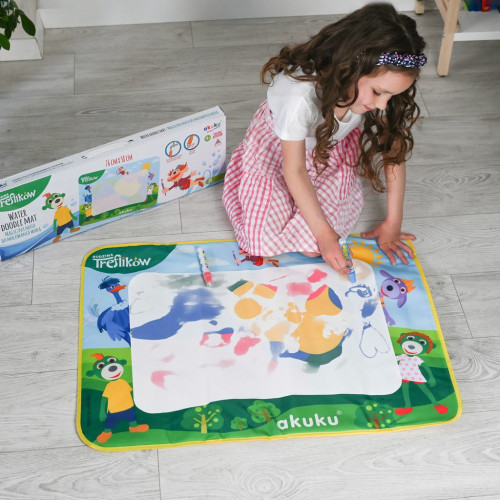 Interaktívna podložka na maľovanie vodou Akuku