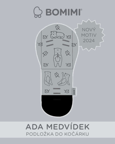 Podložka Ada Medveď Bomimi