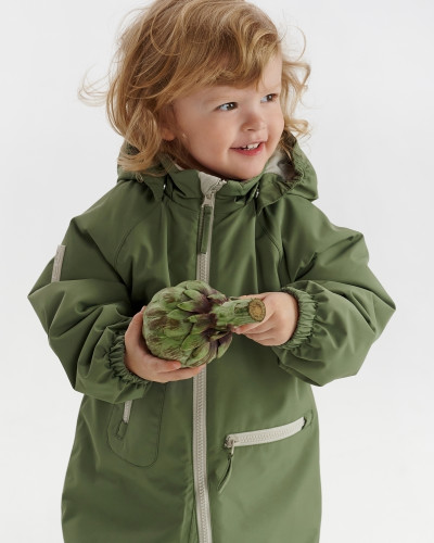 Prechodová kombinéza Ulli Green Quill Leokid